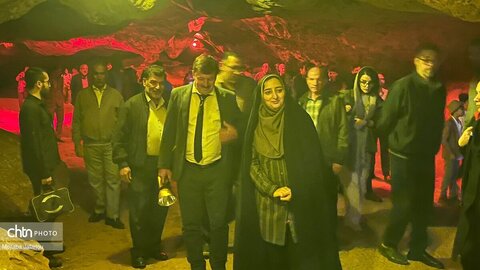 تور آشناسازی نخبگان با غار کتله خور شهرستان خدابنده در هفته میراث‌فرهنگی