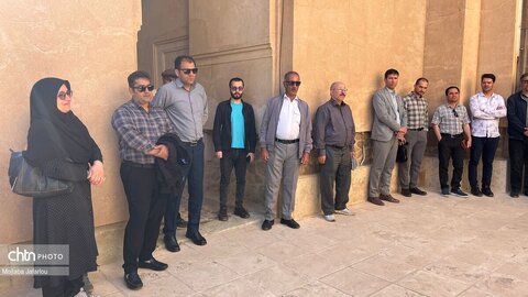 تور آشناسازی دستگاه‌های اجرایی  با آرامگاه چلبی اوغلو شهرستان سلطانیه  در هفته میراث‌فرهنگی