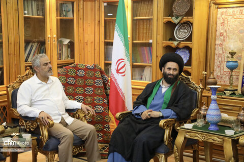 بازدید دبیر ستاد امر به معروف و نهی از منکر از بقعه شیخ صفی الدین اردبیلی