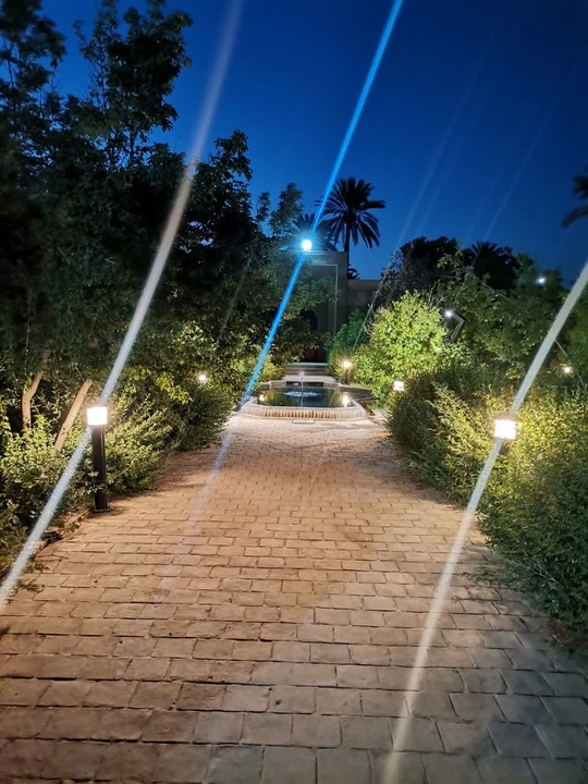 بهره‌برداری سیستم روشنایی محوطه موزه مردم‌شناسی شهرستان طبس