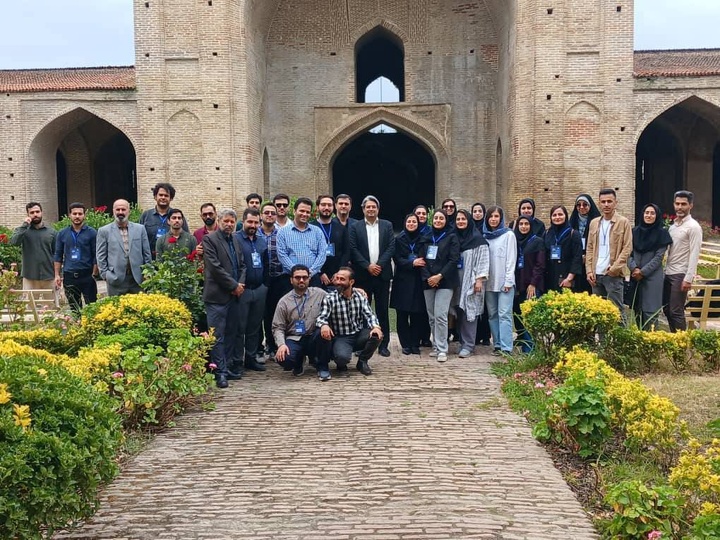 بازدید دانشجویان نخبه آب کشور از فرح‌آباد ساری