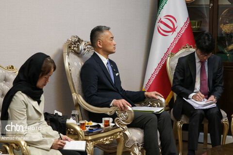 دیدار سفیر ژاپن با وزیر میراث فرهنگی، گردشگری و صنایع دستی