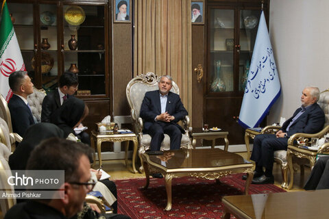 دیدار سفیر ژاپن با وزیر میراث فرهنگی، گردشگری و صنایع دستی