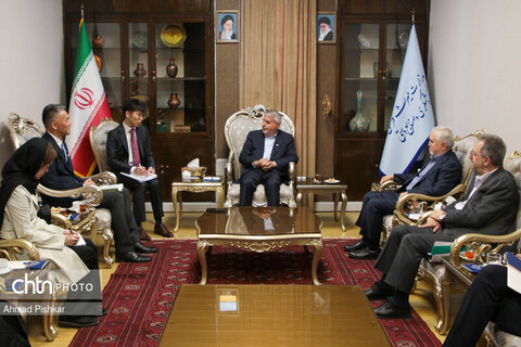 دیدار سفیر ژاپن با وزیر میراث فرهنگی، گردشگری و صنایع دستی