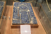 رونمایی از کاشی ارزشمند ۸۰۰ ساله مسجد تاریخی کله روستای قهرود کاشان