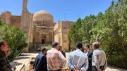 افتتاح چهارمین جشنواره دم نوش‌های گیاهی در آرامگاه چلبی سلطانیه 