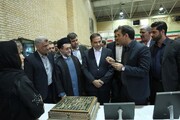 بازدید سخنگوی دستگاه قضا از غرفه های صنایع دستی استان فارس