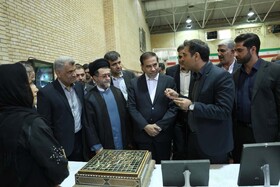 بازدید سخنگوی دستگاه قضا از غرفه های صنایع دستی استان فارس