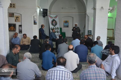 برگزاری اولین سالگرد شهدای خدمت در مسجد ارگ یزد
