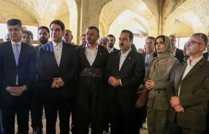 بازدید ۴ استاندار اقلیم کردستان عراق از اماکن تاریخی و فرهنگی سنندج