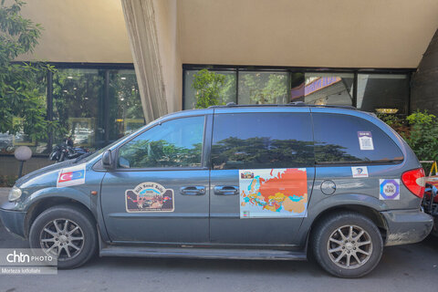 بازدید شرکت کنندگان تور بین‌المللی رالی جاده ابریشم از اماکن تاریخی و فرهنگی تهران