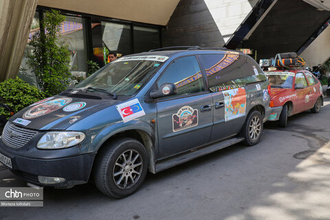 بازدید شرکت کنندگان تور بین‌المللی رالی جاده ابریشم از اماکن تاریخی و فرهنگی تهران