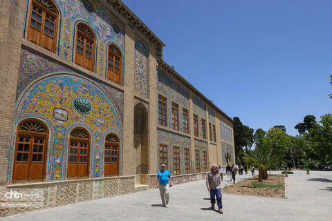 بازدید شرکت کنندگان تور بین‌المللی رالی جاده ابریشم از اماکن تاریخی و فرهنگی تهران
