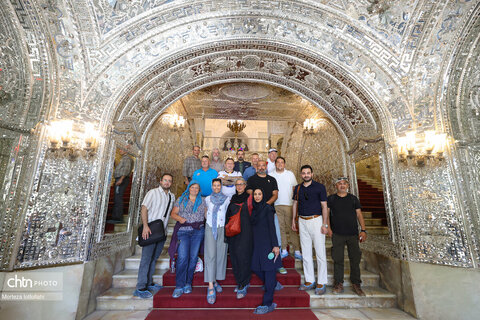 بازدید شرکت کنندگان تور بین‌المللی رالی جاده ابریشم از اماکن تاریخی و فرهنگی تهران