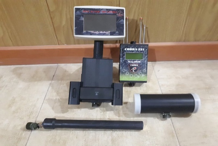 کشف‌وضبط یک دستگاه فلزیاب غیرمجاز و دستگیری ۲متهم در بیجار