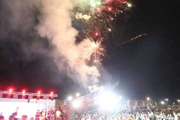 جشن بزرگ شادمانه «ایران جوان» در باغ دلگشا خوی برگزار شد