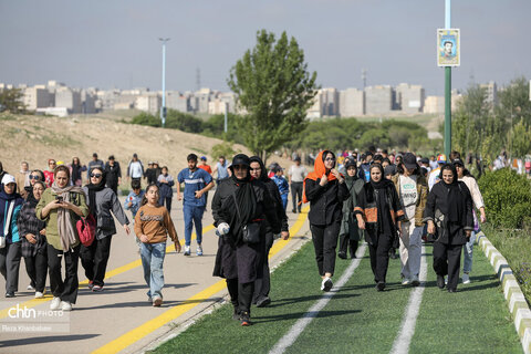 همایش پیاده روی خانوادگی دور دریاچه شورابیل