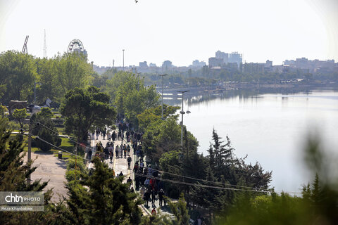 همایش پیاده روی خانوادگی دور دریاچه شورابیل