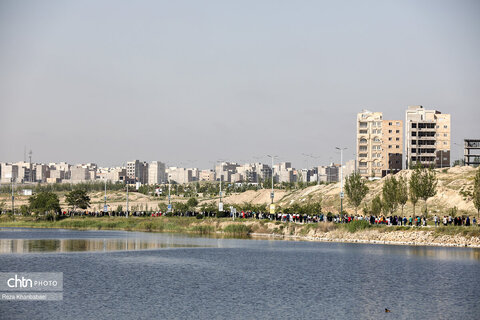 همایش پیاده روی خانوادگی دور دریاچه شورابیل
