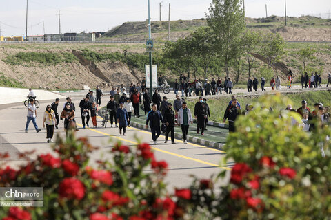 همایش پیاده روی خانوادگی دور دریاچه شورابیل