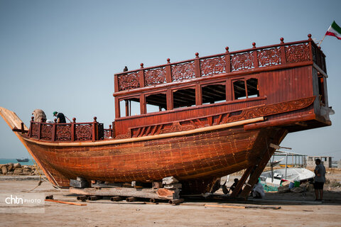 گام بلند گوران در احیای لنج‌سازی سنتی ایران