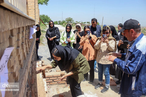 کارگاه یک‌روزه «طاق‌زنی سنتی» در پایگاه جهانی هگمتانه برگزار شد