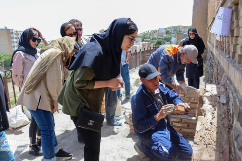 کارگاه یک‌روزه «طاق‌زنی سنتی» در پایگاه جهانی هگمتانه برگزار شد