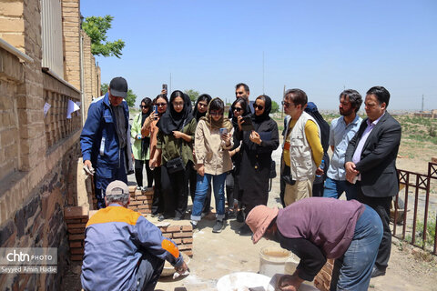 کارگاه یک‌روزه «طاق‌زنی سنتی» در پایگاه جهانی هگمتانه برگزار شد