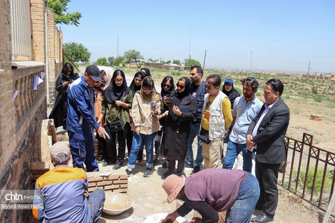 کارگاه یک‌روزه «طاق‌زنی سنتی» در پایگاه جهانی هگمتانه برگزار شد