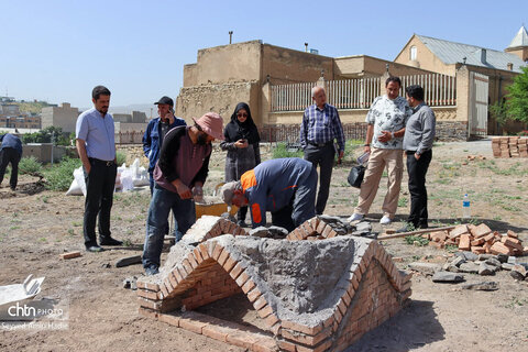 کارگاه یک‌روزه «طاق‌زنی سنتی» در پایگاه جهانی هگمتانه برگزار شد