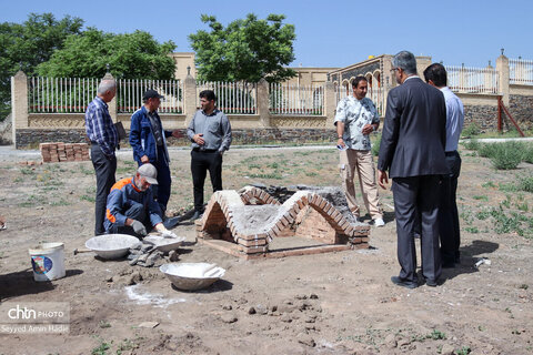 کارگاه یک‌روزه «طاق‌زنی سنتی» در پایگاه جهانی هگمتانه برگزار شد