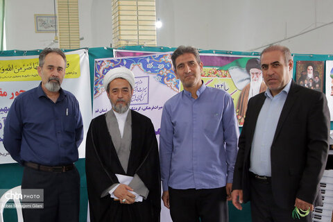 برگزاری میز خدمت نماز جمعه جعفرآباد با حضور مسئولان میراث‌فرهنگی قم