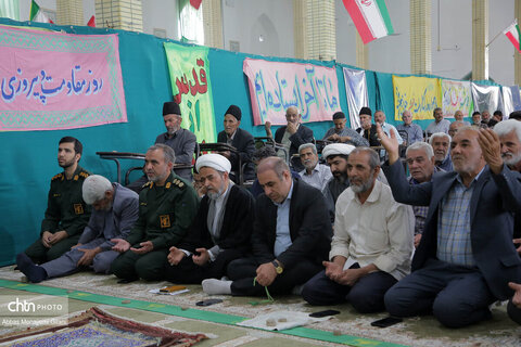 برگزاری میز خدمت نماز جمعه جعفرآباد با حضور مسئولان میراث‌فرهنگی قم