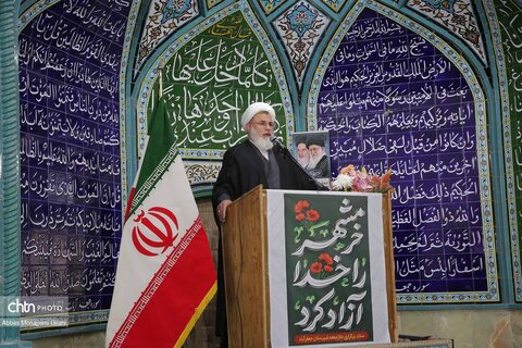 حجت‌الاسلام‌والمسلمین مصطفی فاطمی بصیر امام جمعه شهرستان جعفرآباد