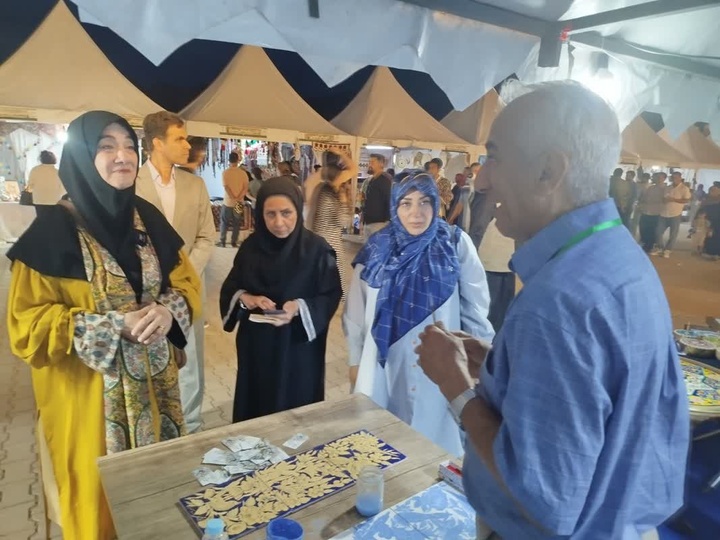 حضور پررنگ استان فارس در نمایشگاه فرهنگ ملل سلیمانیه عراق