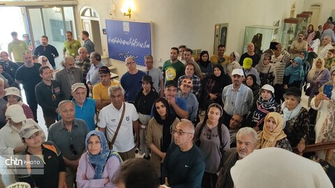 بازدید کمپرسواران از جاذبه‌های تاریخی و گردشگری آذربایجان غربی