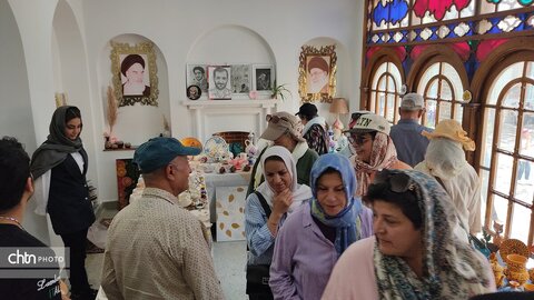 بازدید کمپرسواران از جاذبه‌های تاریخی و گردشگری آذربایجان غربی