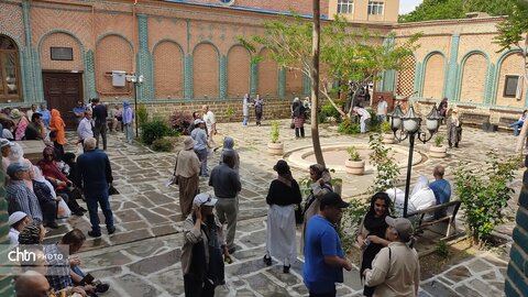 بازدید کمپرسواران از جاذبه‌های تاریخی و گردشگری آذربایجان غربی