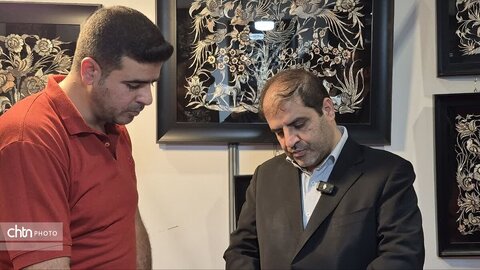بازدید معاون سیاسی و امنیتی استانداری از شانزدهمین نمایشگاه سراسری صنایع دستی ایران یزد