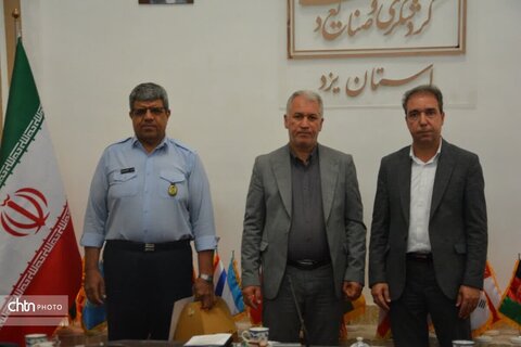 تجلیل از فرمانده و پرسنل یگان حفاظت میراث‌فرهنگی استان یزد