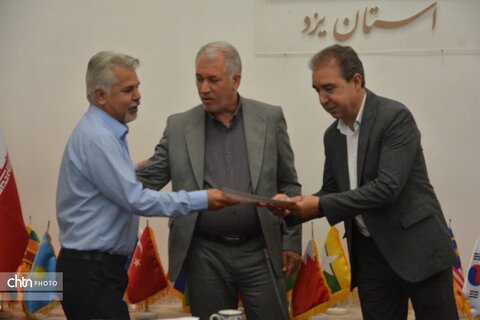 تجلیل از فرمانده و پرسنل یگان حفاظت میراث‌فرهنگی استان یزد