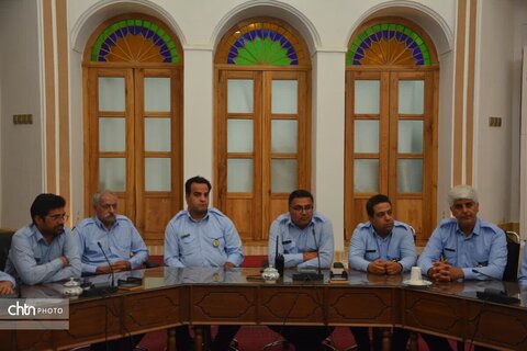 تجلیل از فرمانده و پرسنل یگان حفاظت میراث‌فرهنگی استان یزد