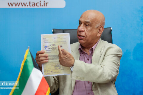 دیدار مدیر ارشد اجرایی و رئیس کلوپ بین‌المللی اتومبیلرانی کویت با مدیرعامل کانون جهانگردی و اتومبیلرانی