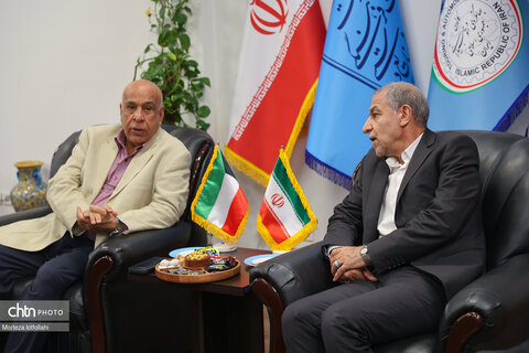 دیدار مدیر ارشد اجرایی و رئیس کلوپ بین‌المللی اتومبیلرانی کویت با مدیرعامل کانون جهانگردی و اتومبیلرانی