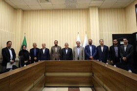 حضور وزیر میراث فرهنگی در شرکت توسعه گردشگری ایران