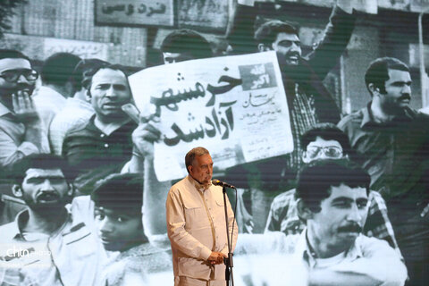 آیین پایانی بیست و ششمین جشنواره ملی تئاتر خرمشهر و رویداد گردشگری مقاوت و میراث دفاع‌مقدس