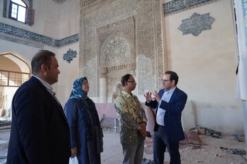 بازدید سفیر بنگلادش در ایران از جاذبه‌های تاریخی ارومیه