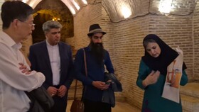 بازدید سفیر چین در ایران از بافت تاریخی شهر یزد