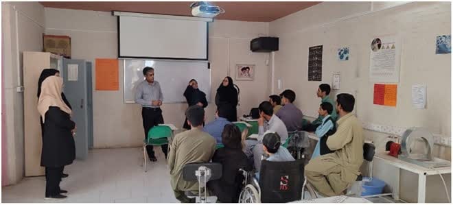 برگزاری آزمون صنایع دستی ویژه دانش آموزان در زاهدان