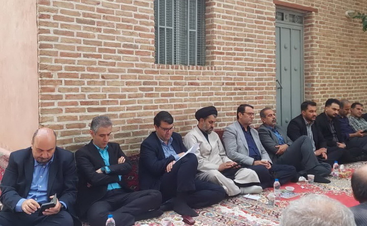 برگزاری جلسه شورای عالی باغستان سنتی قزوین با محوریت آب، امنیت و گردشگری